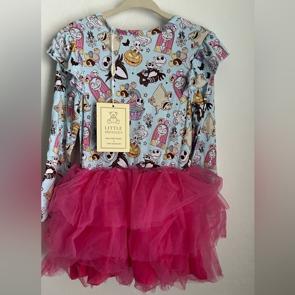Little Snuggles Charlie’s Project NBC tulle Pink and Blue Kids  Dress🩷🩵🖤 size 4 - Picture 4 of 4
